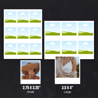 The Ultimate Photo Magnet Template Bundle - US Letter Size