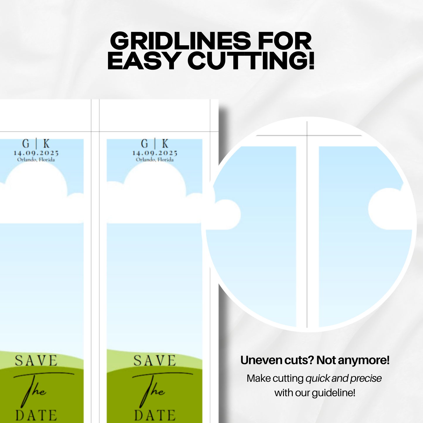 Save The Date | Photobooth Style #1 - US Letter Size