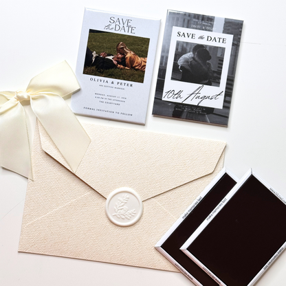 Save the Date Templates – Modern Romance Collection (65x90MM)