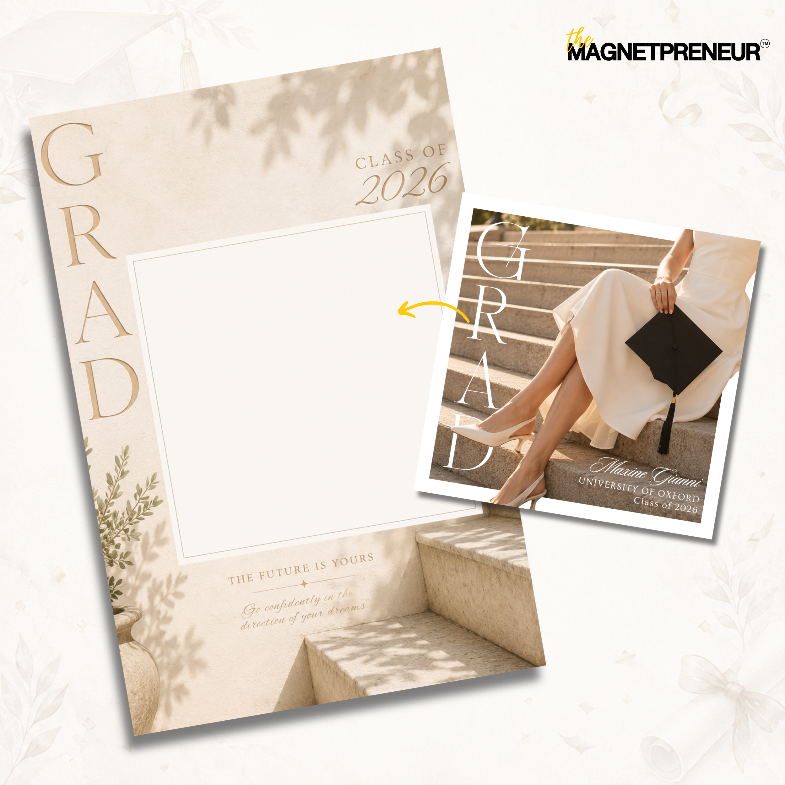 Graduation Card Backing Bundle - 4x6
