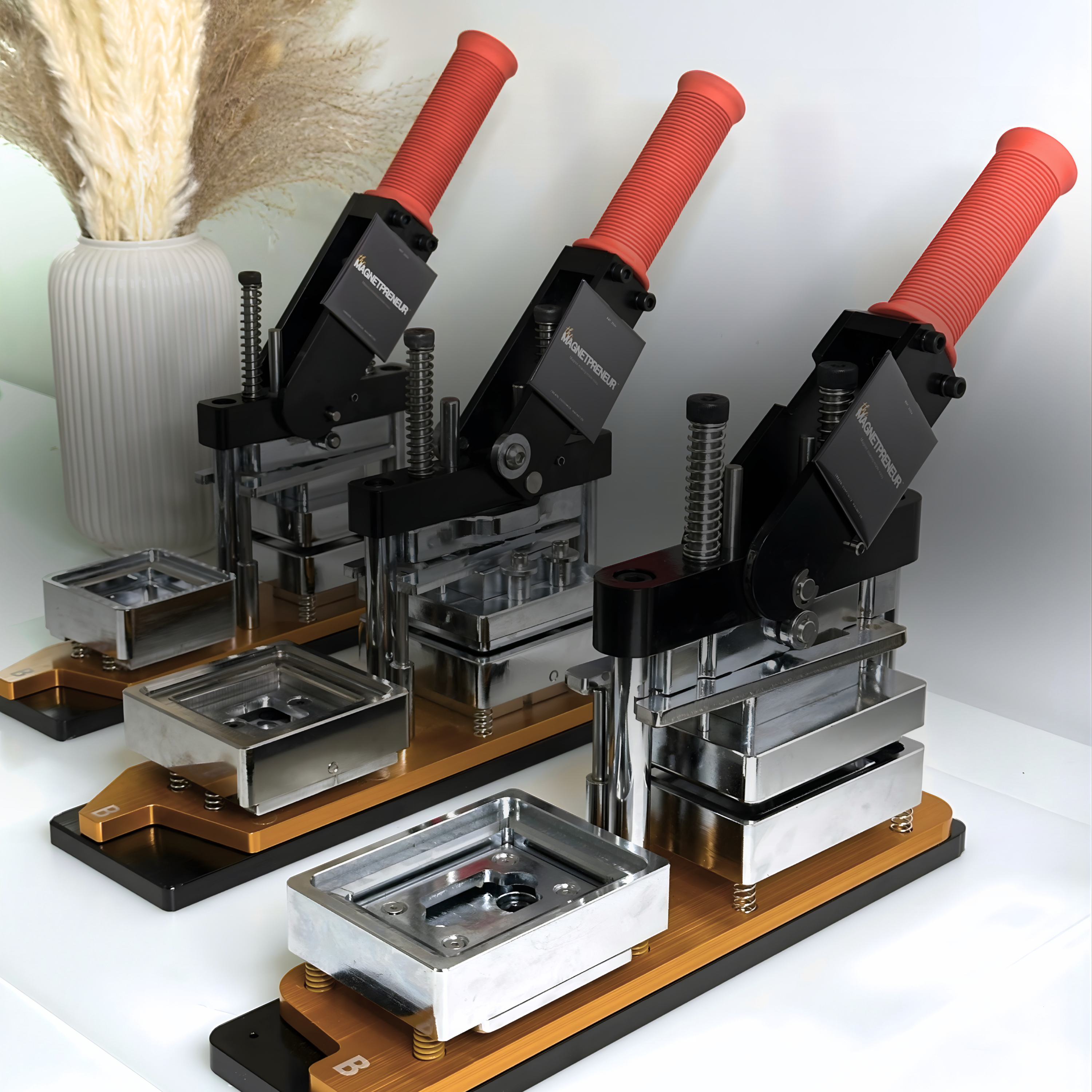 Magnet maker machines in different sizes. The Magnetpreneur - Starting a photo magnet business