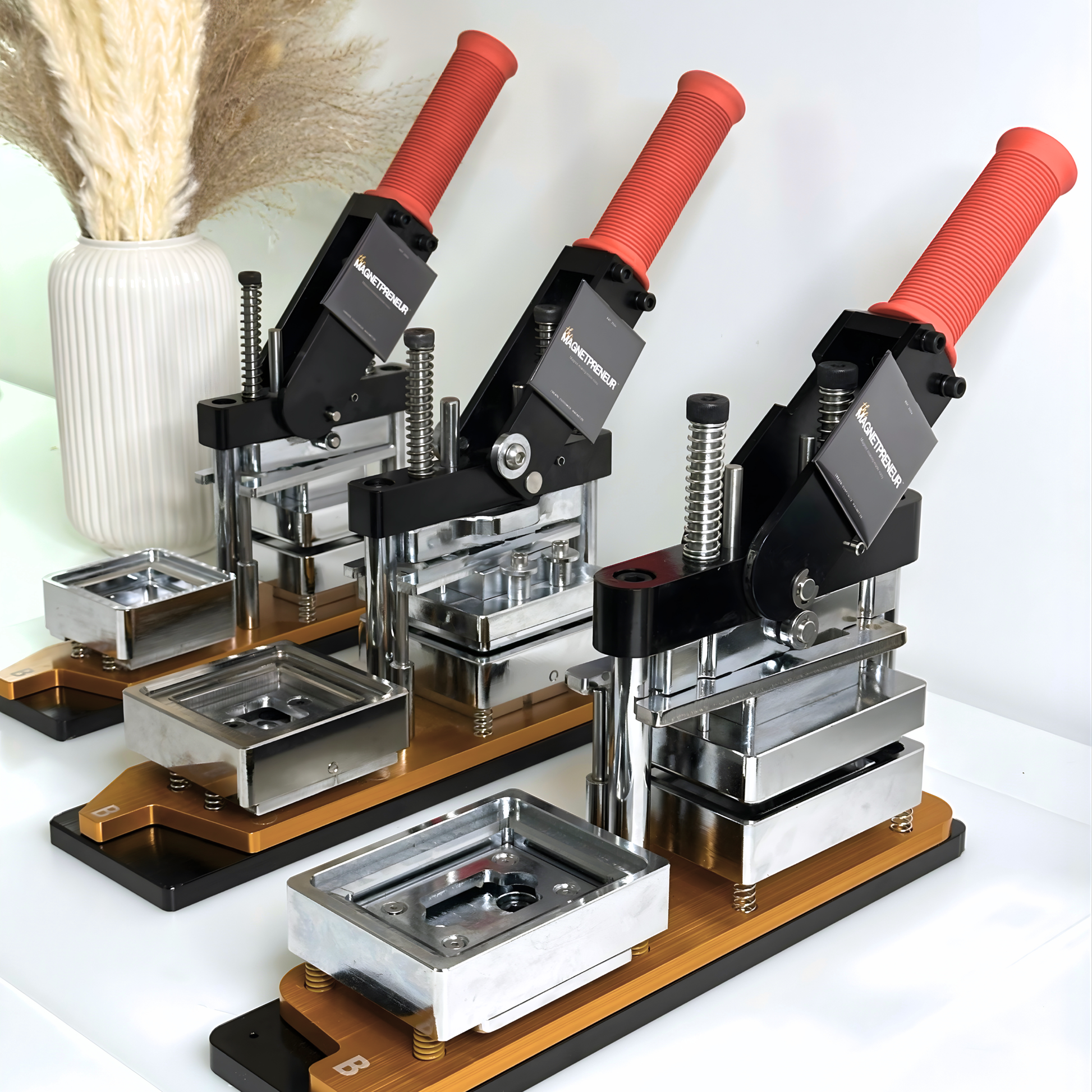 Magnet Maker Machines in Different sizes available at The Magnetpreneur