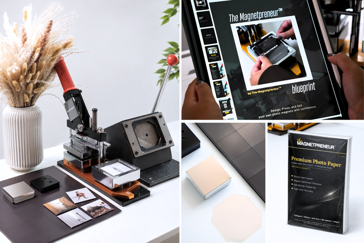 The Magnetpreneur™ | Photo Magnet Maker Machine